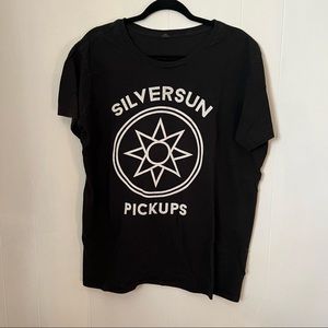 Silversun Pickups Band Tee, Star Circle Screen Design, Size XL